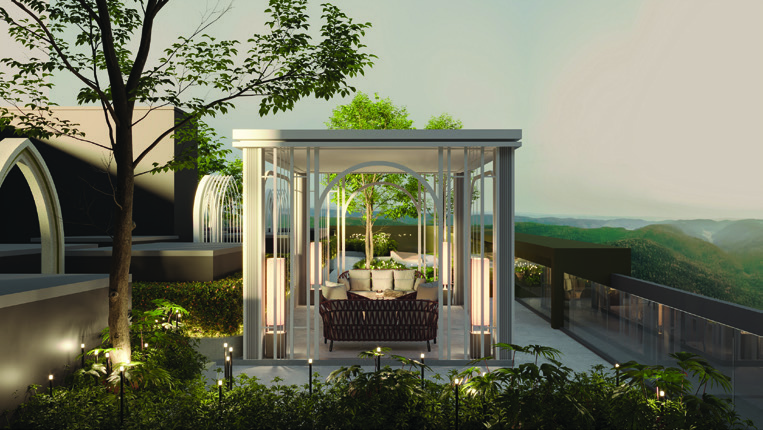 Ilustrasi pavilion